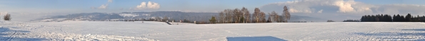 Panorama Končin - 2009-01-25