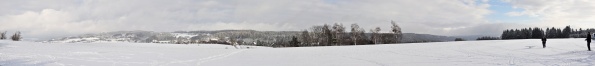 Panorama ze Silvestra na Končinách 31. 12. 2011